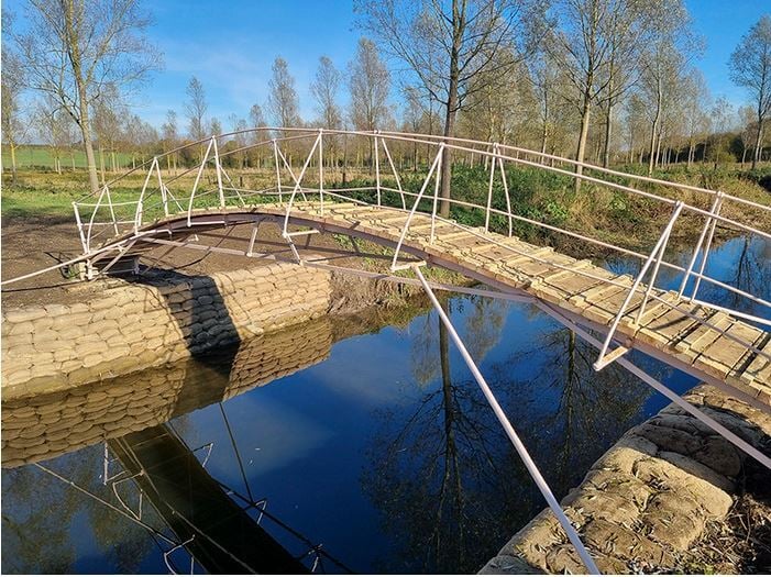 Bridge Repair, Coggershall, Essex-1